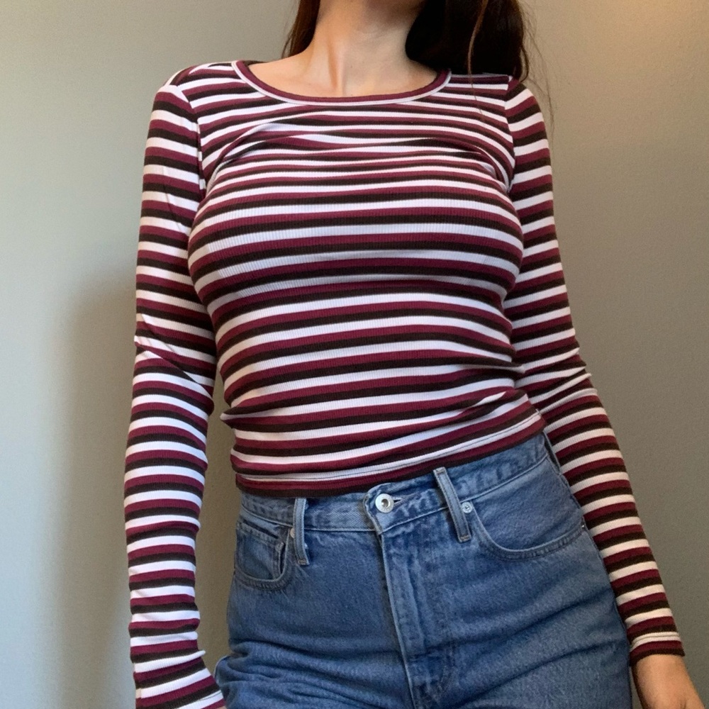 Contemporary Striped Longsleeve